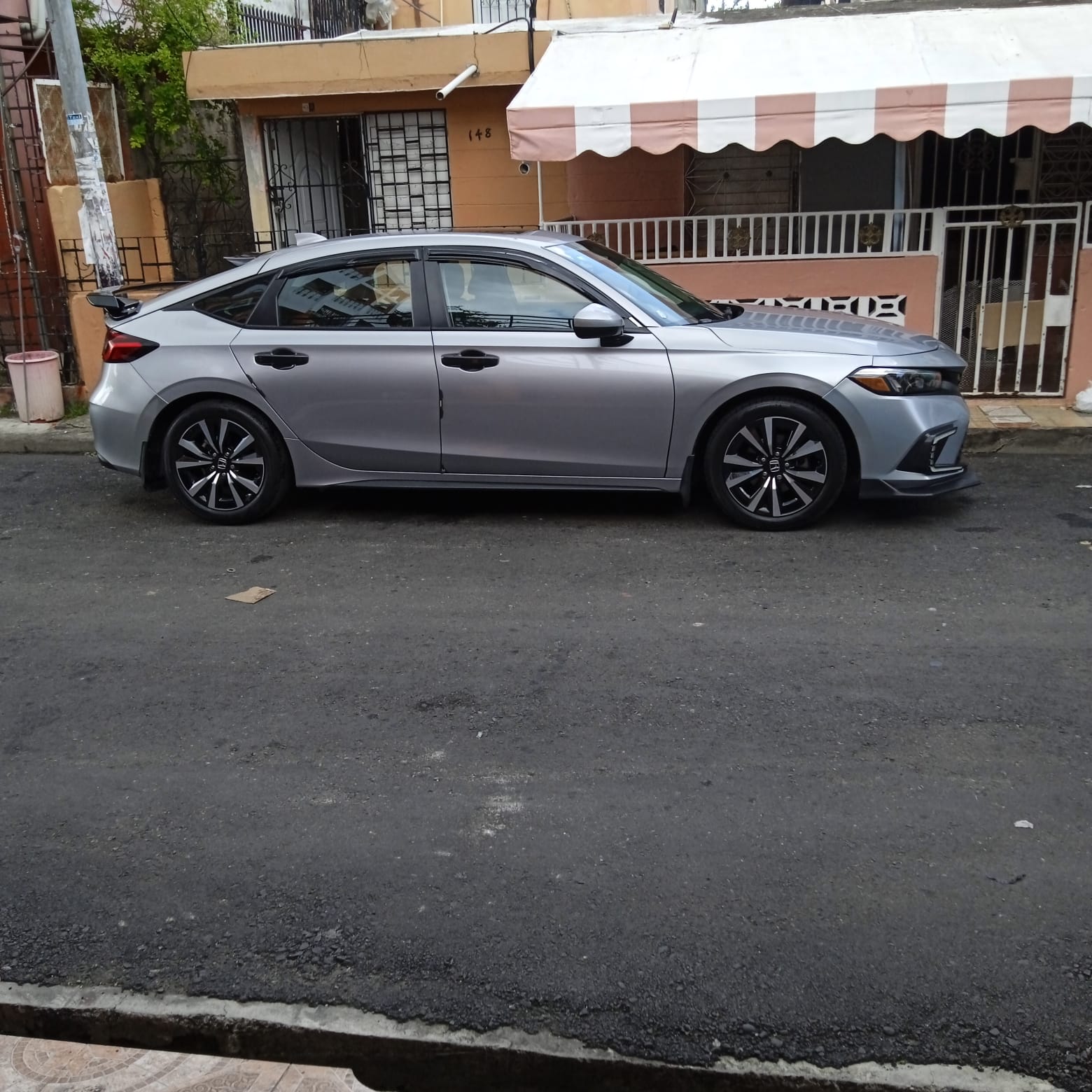 carros - Honda Civic hatchback 2022 el más full  0