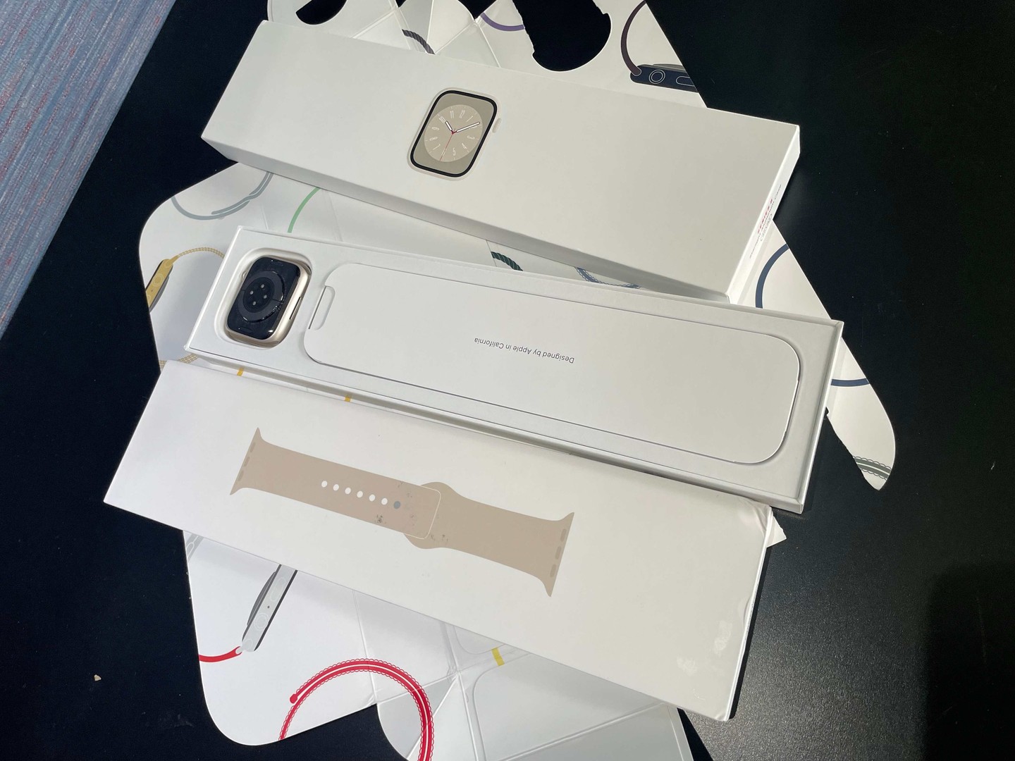 accesorios para electronica - Apple Watch Series 8 45mm Cel + Gps Starlight como nuevos, garantía,$ 18,650 NEG 0