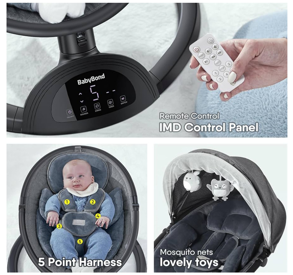 coches y sillas - Columpio para bebes  3