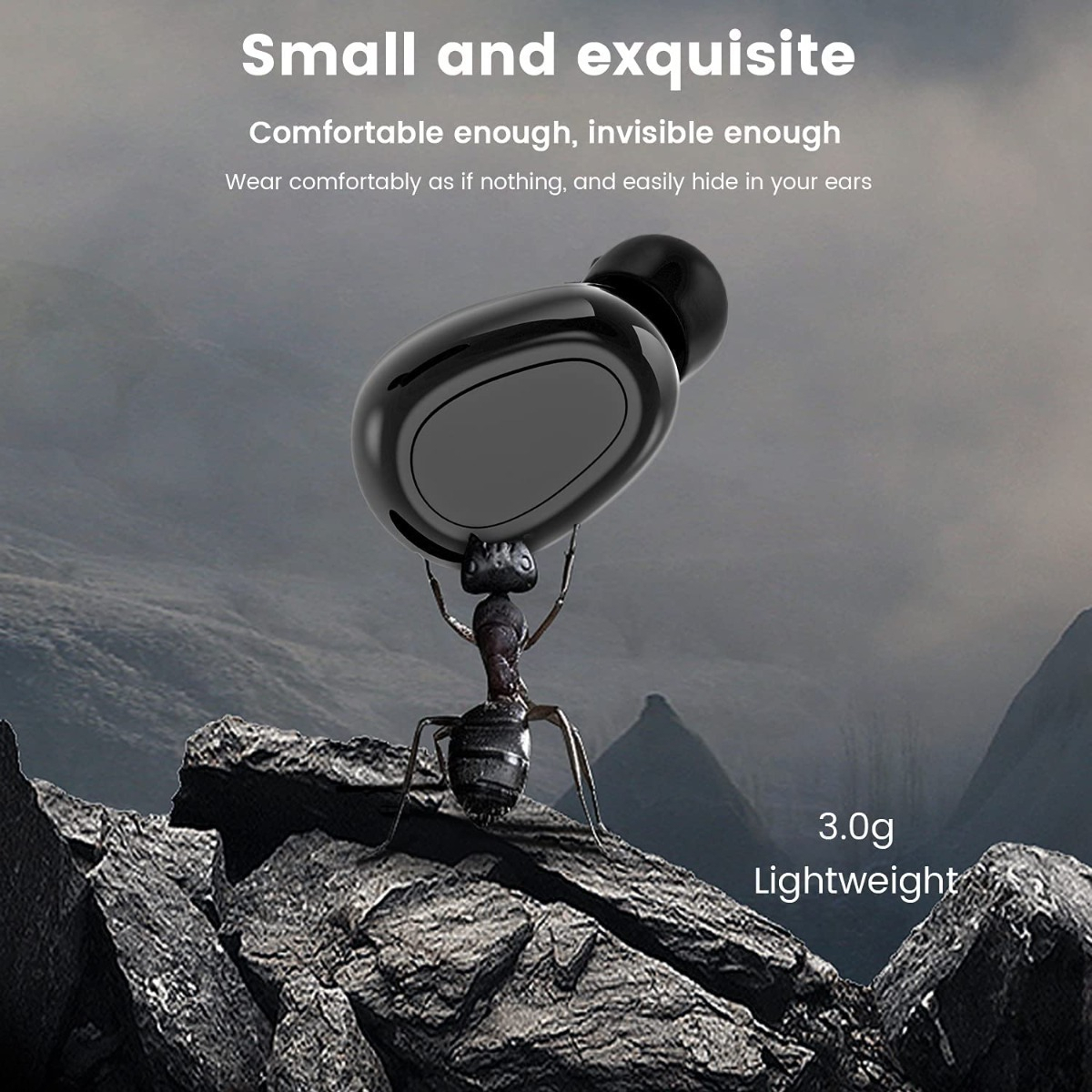 Salud y Equipamiento Médico - Auriculares Intraurales Con Micrófono Ipx5 Impermeable 2