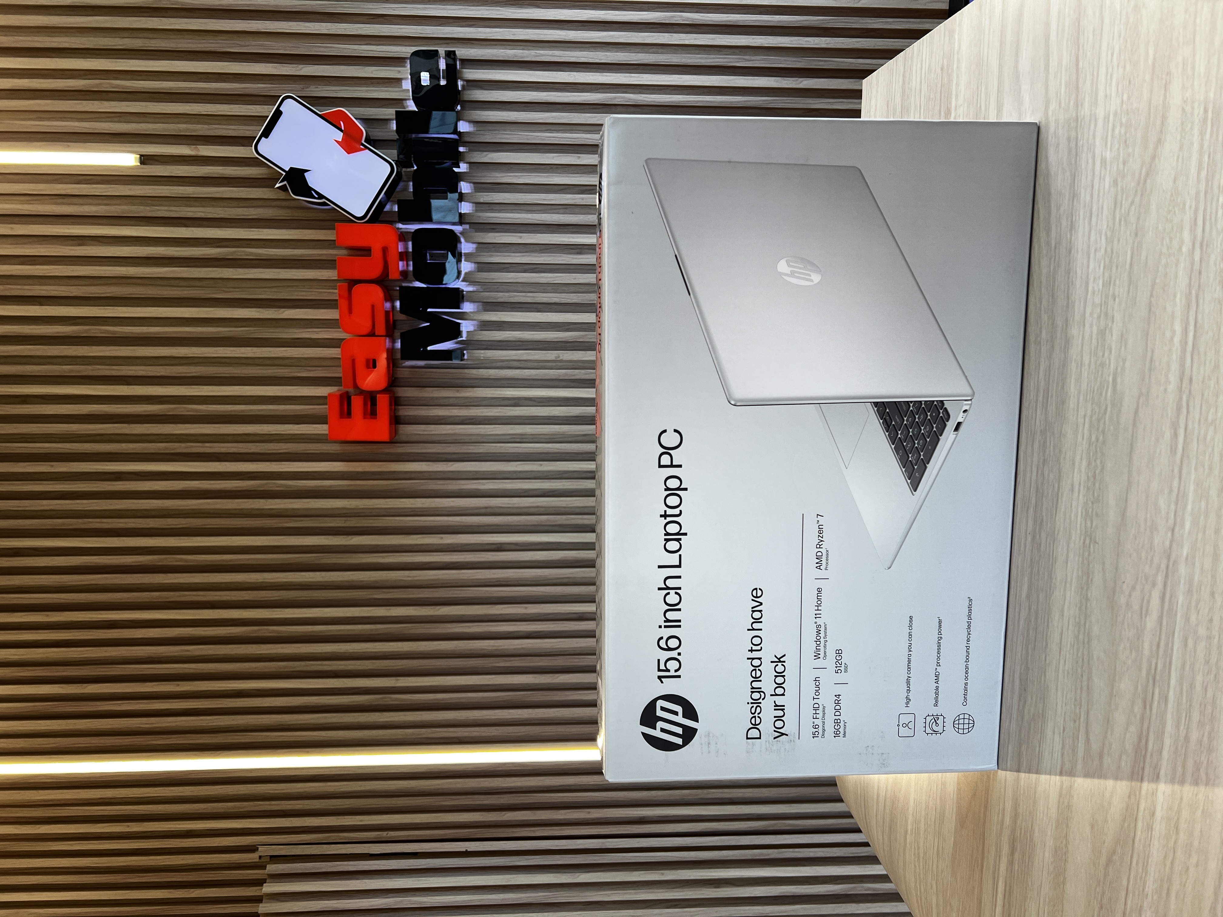 computadoras y laptops - HP 15.6" FHD TOUCH R7-7730U 16GB RAM 512GB SSD 
