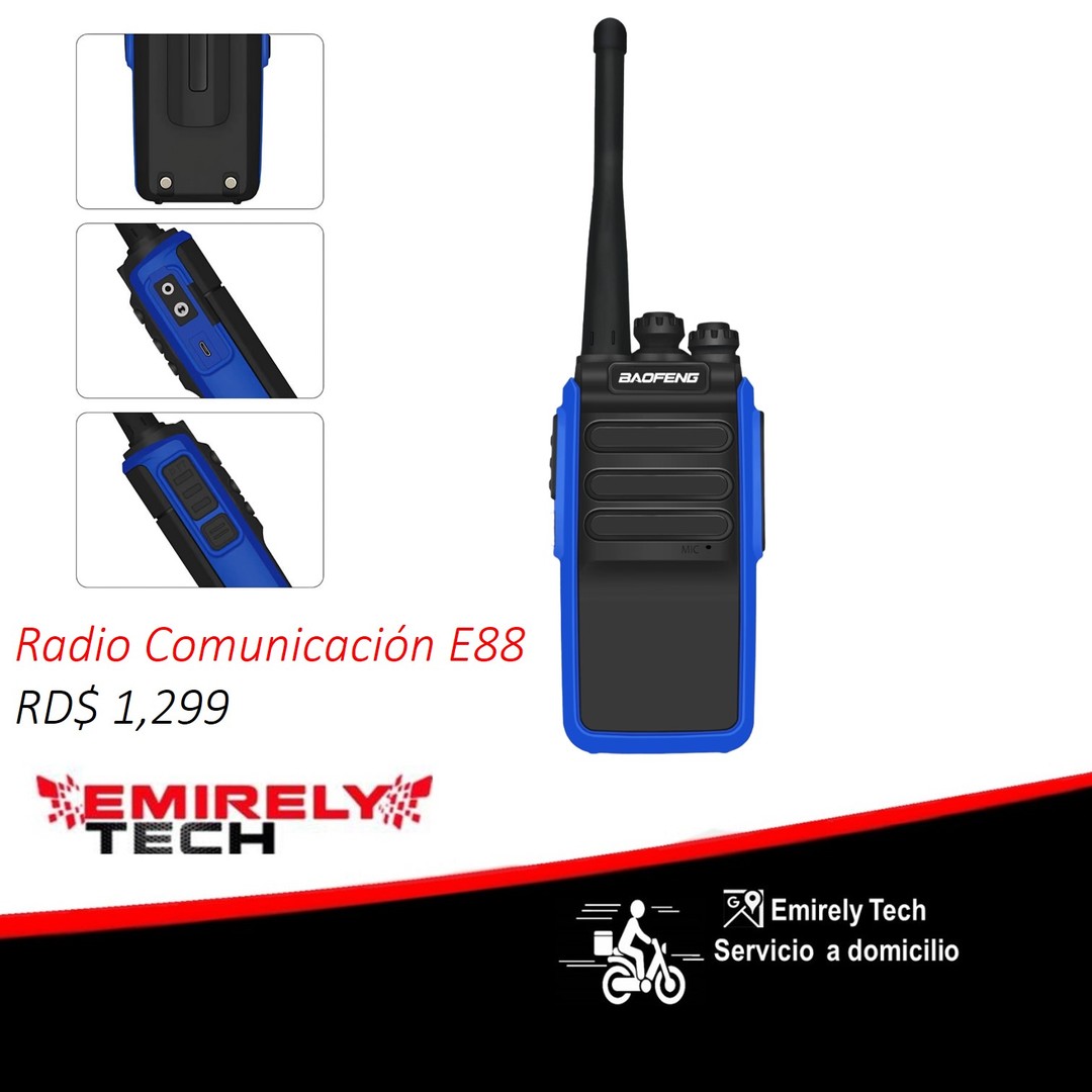 equipos profesionales - Radio Comunicacion Walkie Talkie Marca Baofeng E88