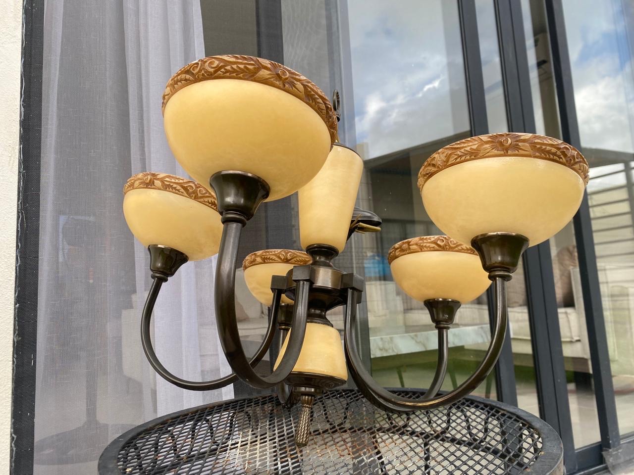 decoración y accesorios - Lámpara de Alabastro 