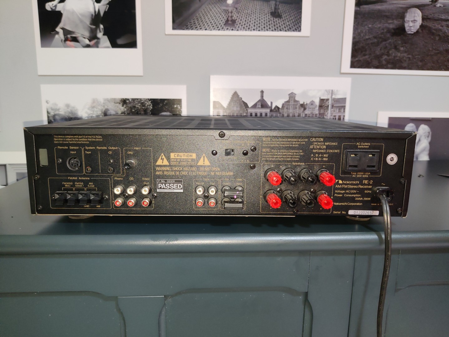 camaras y audio - AMPLIFICADOR NAKAMICHI 1