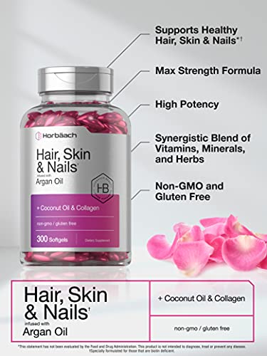 Salud y Equipamiento Médico - Vitaminas Piel, Uñas Y Cabello 300 Cap Horbaach 3