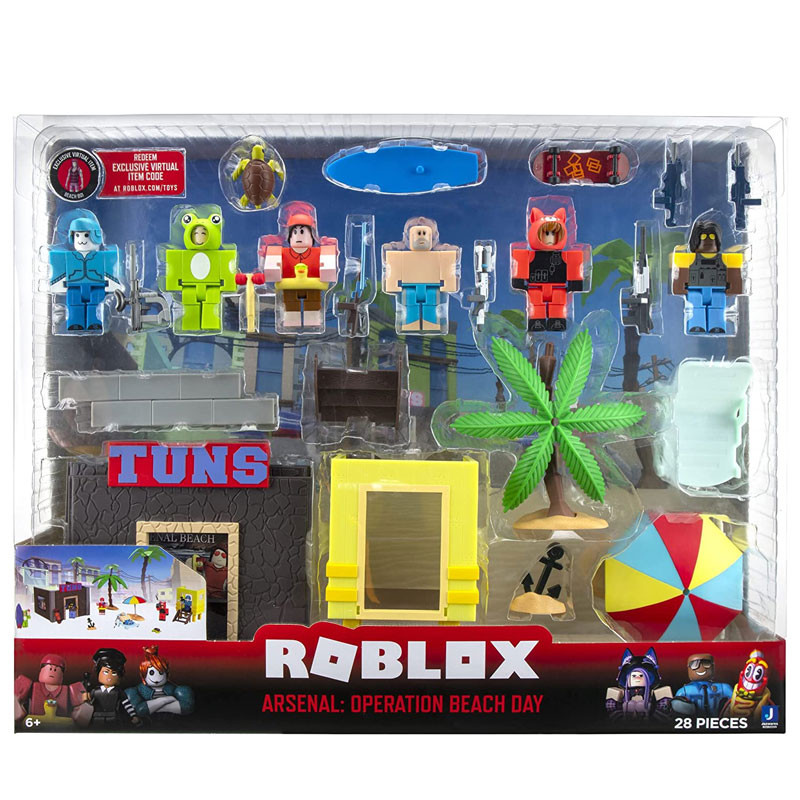 juguetes - Roblox Action Collection - Arsenal: Operation Beach Day Playset 1
