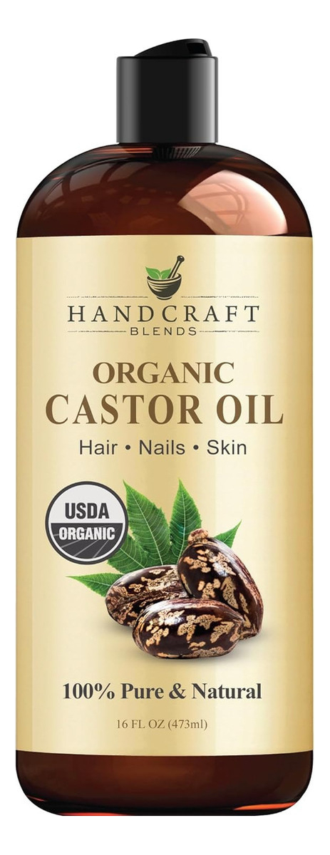 Salud y Equipamiento Médico - Aceite De Ricino Artesanal Puro - 100% Puro Y Natural