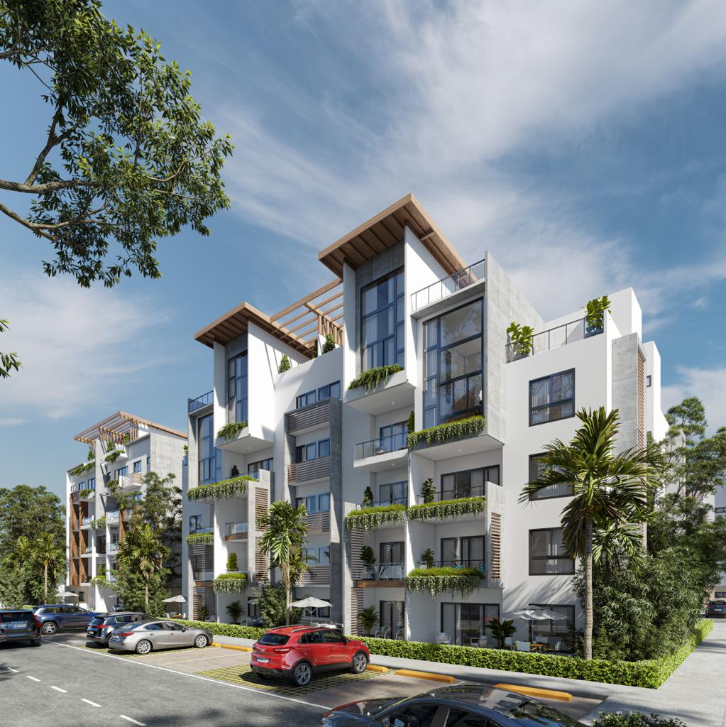 apartamentos - Venta de apartamento en Bavaro punta cana pion residence con piscina 4