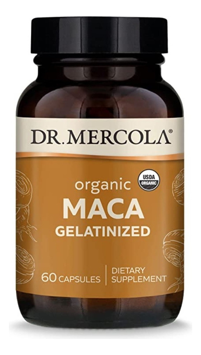 Salud y Equipamiento Médico - Dr. Mercola - Maca 60 Cápsulas - U - Unidad A $2632 0