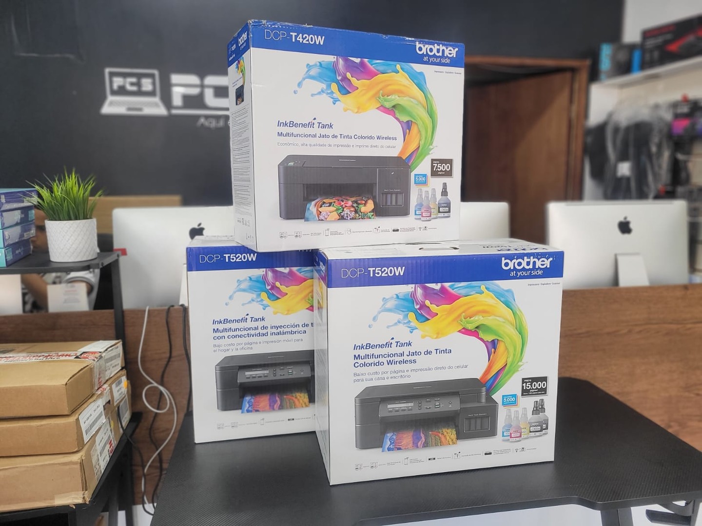 impresoras y scanners - Impresora Brother Duplex DCP T720W ,  T420 , Nuevo , 