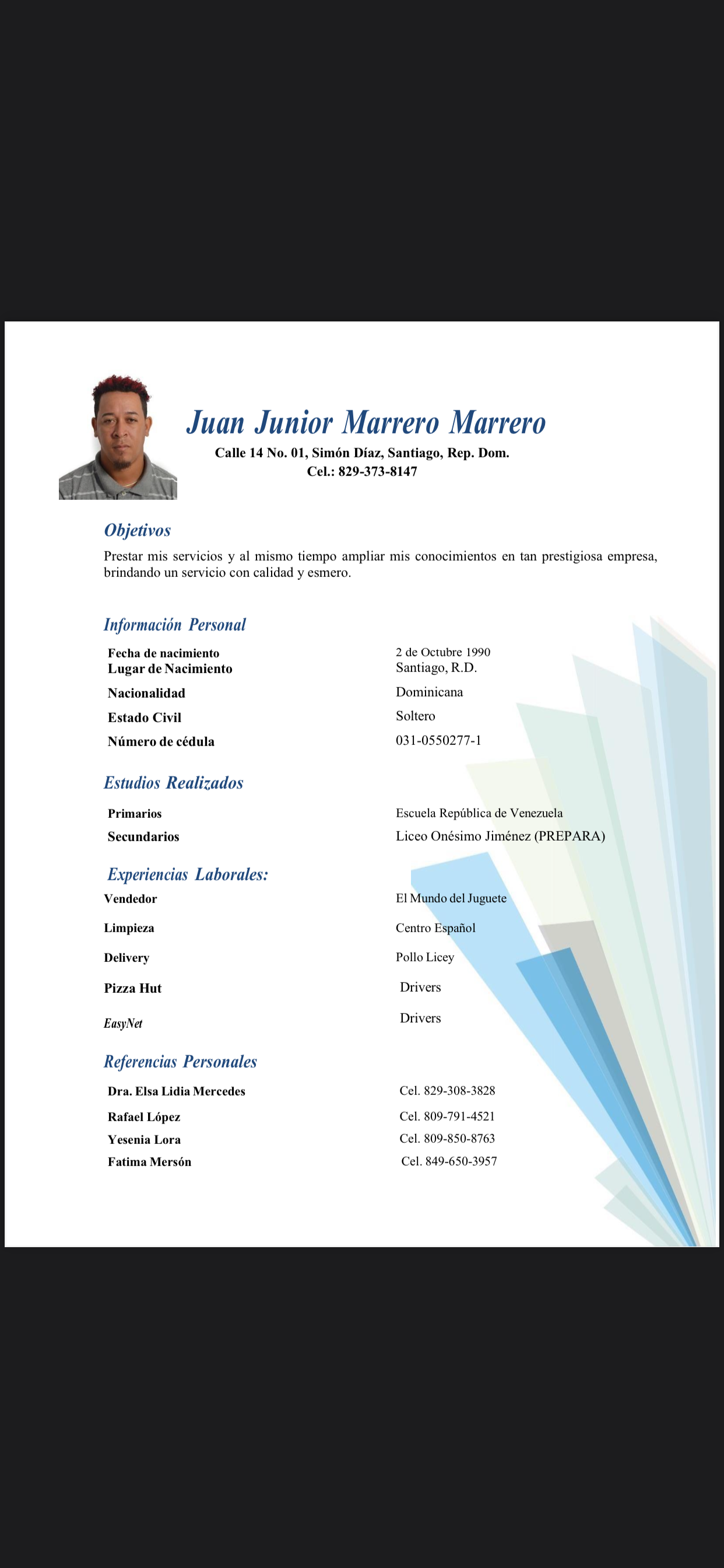 candidatos - Busco trabajo como mensajero repartidor 