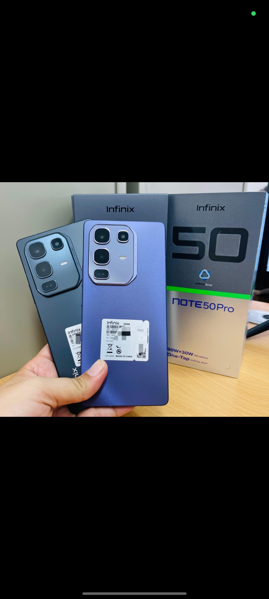 celulares y tabletas - infinix note 50 pro con 256gb de almacenamiento y 16gb de ram (8+8) 2