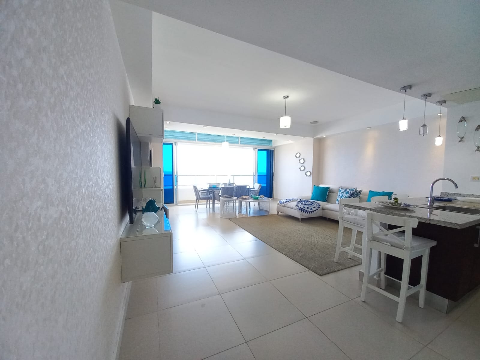 apartamentos - Apartamento 2 habitaciones 2 baños 2 parqueos en Alquiler en Juan Dolio 1