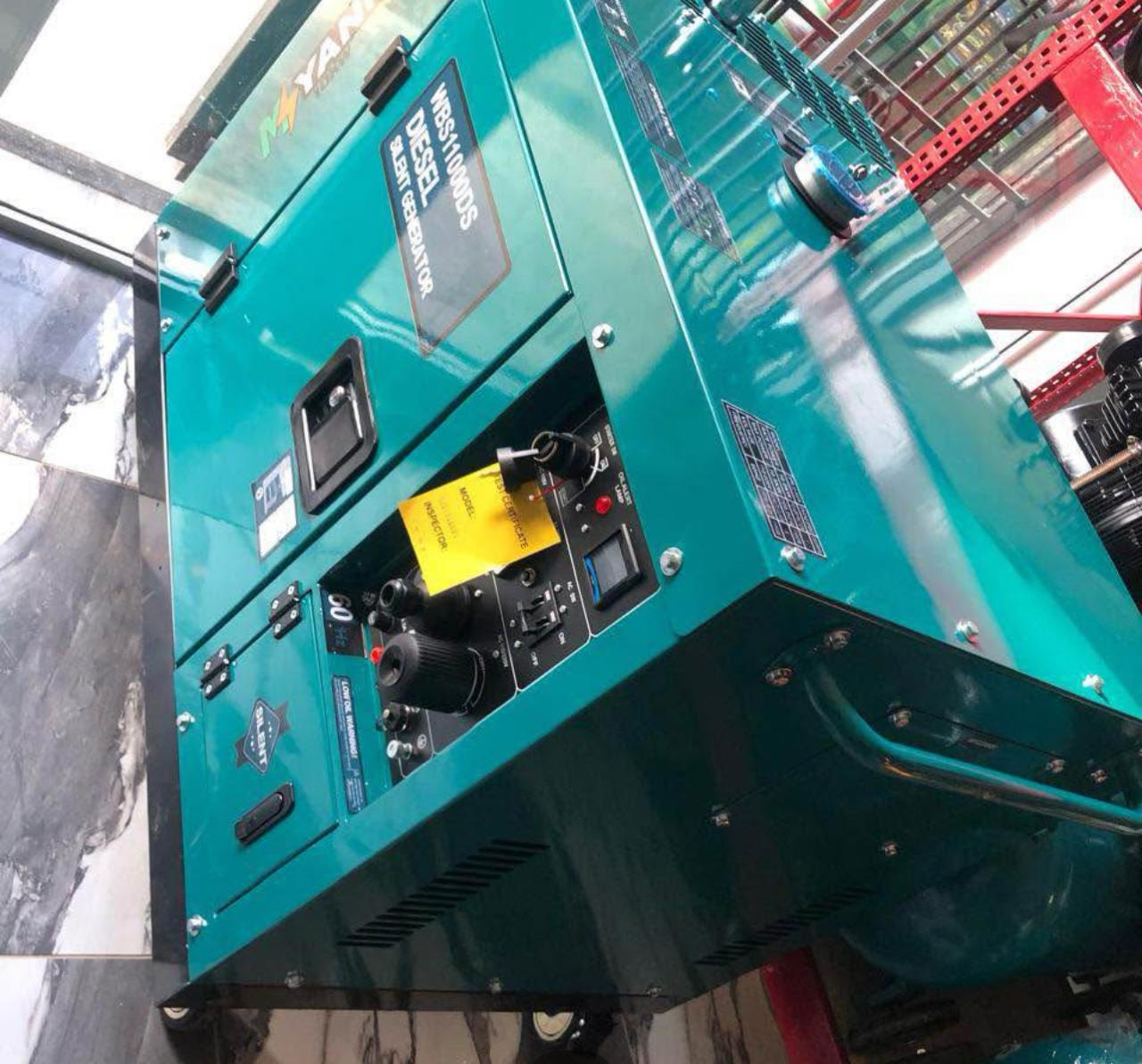 plantas e inversores - PLANTA 10KL DIESEL SILENT GENERATOR 10KL WBS11000D 1