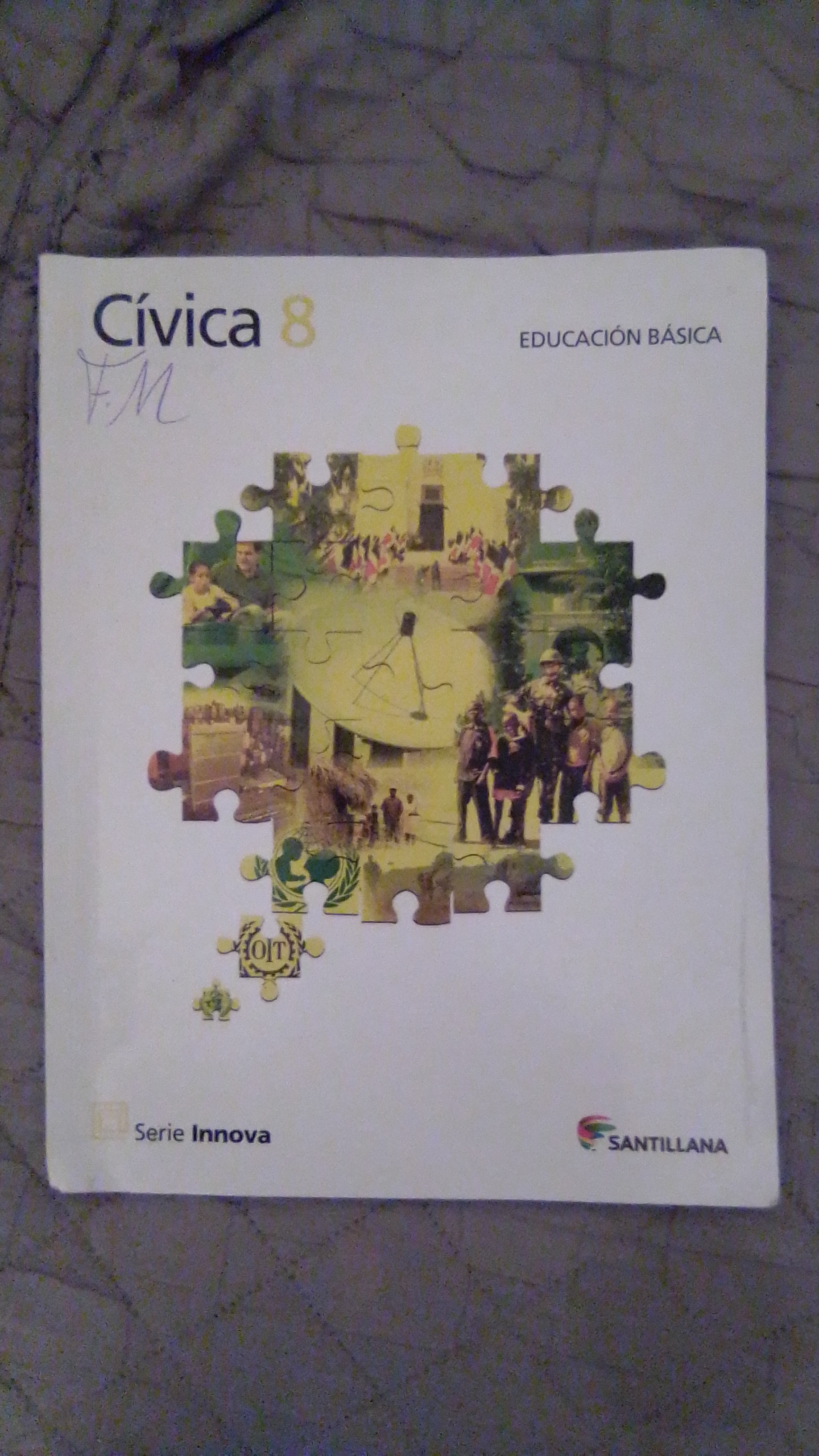 libros y revistas - Libro Educación Cívica 8vo Básica 0