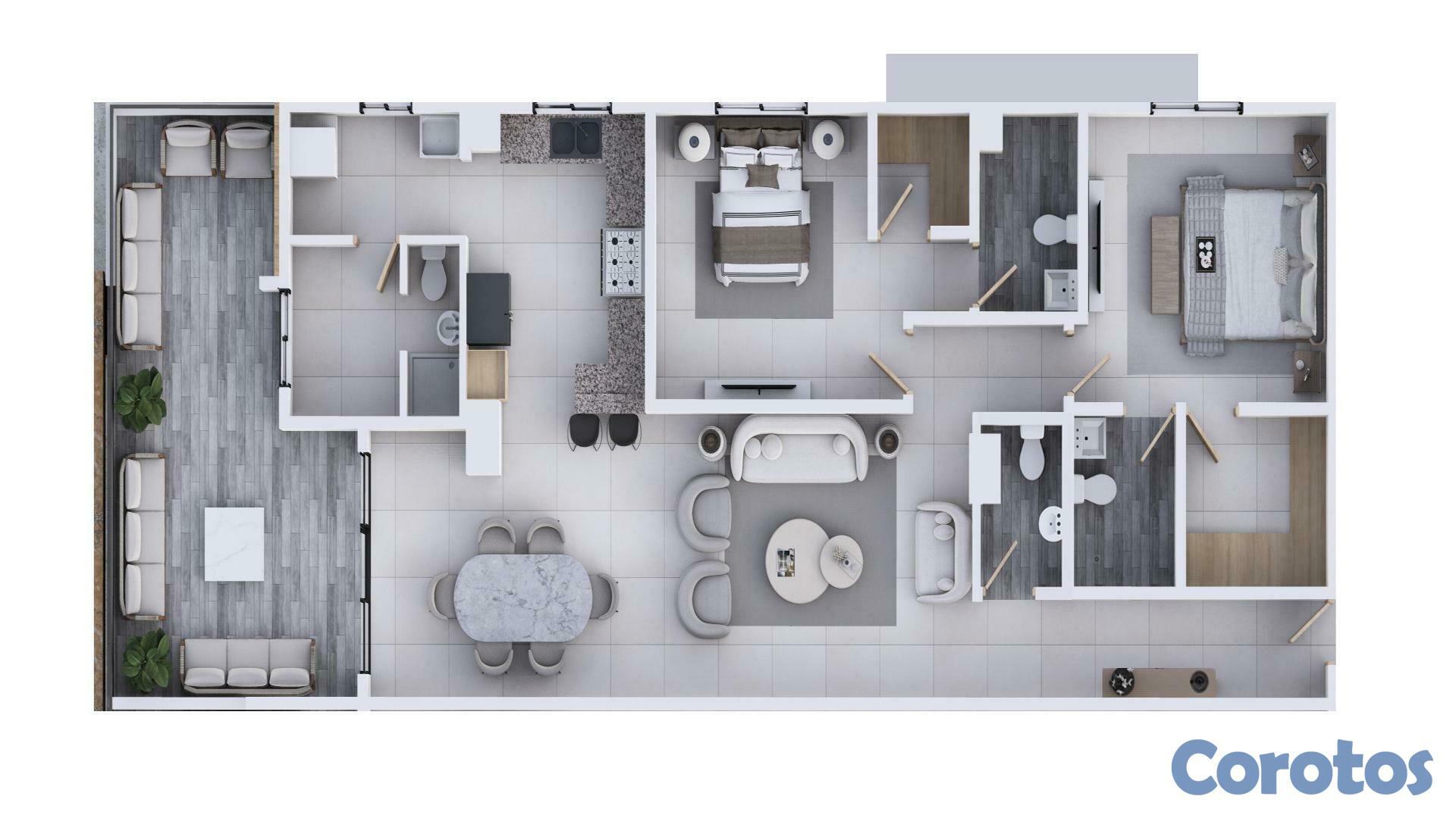 apartamentos - Proyecto Residencial en Los Prados 5