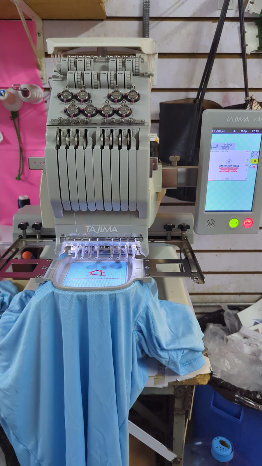 equipos profesionales - MAQUINA BORDADORA TAJIMA 