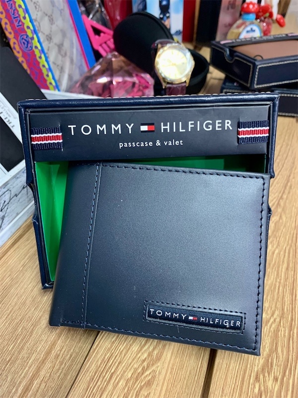 carteras y maletas - Cartera TOMMY HILFIGER. Originales. Piel - AL POR MAYOR Y AL DETALLE 4