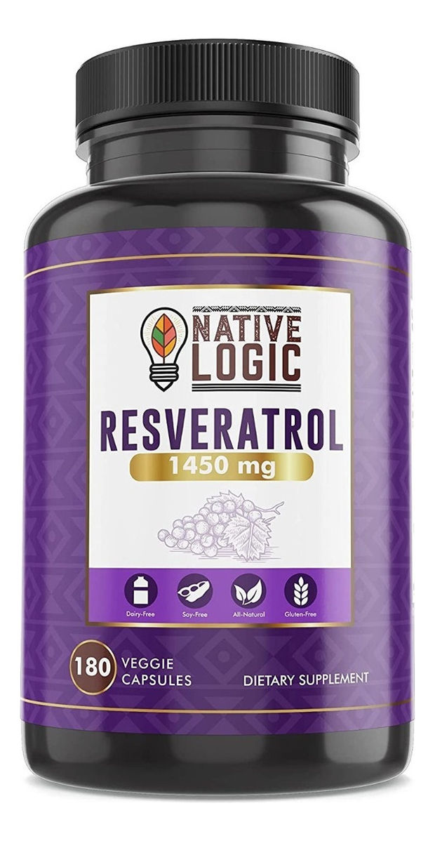 Salud y Equipamiento Médico - Native Resveratrol 180 Cápsulas