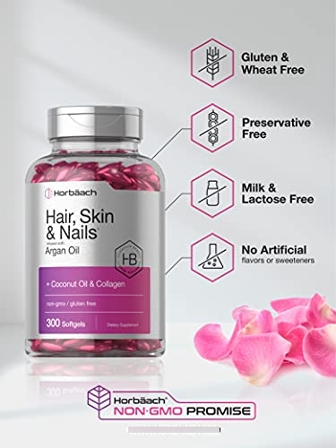 Salud y Equipamiento Médico - Vitaminas Piel, Uñas Y Cabello 300 Cap Horbaach 4