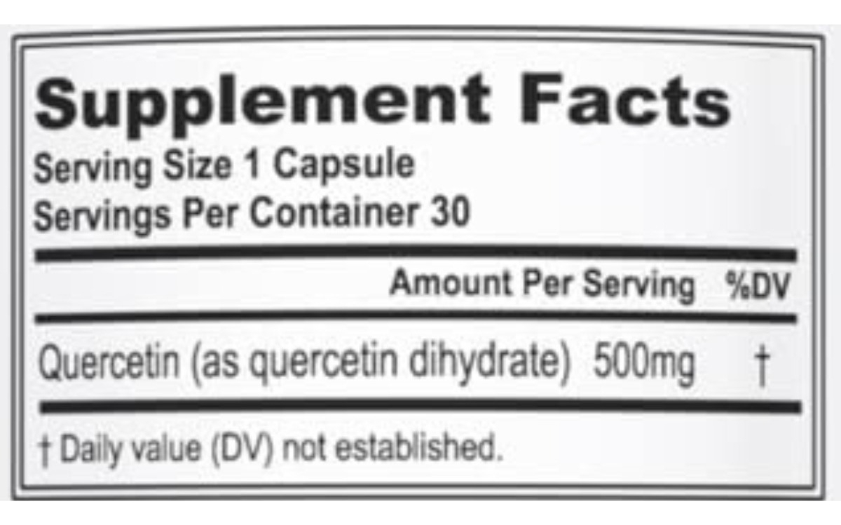 Salud y Equipamiento Médico - Evlution Quercetina 500 mg 30 capsulas 1
