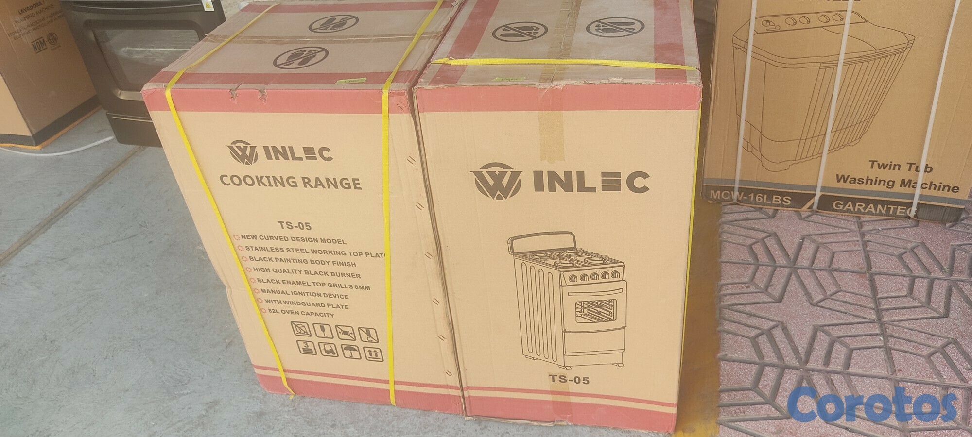 electrodomesticos - Especial estufa inlet de 20 negra nuevas 1