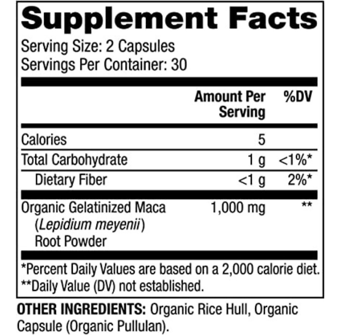 Salud y Equipamiento Médico - Dr. Mercola - Maca 60 Cápsulas - U - Unidad A $2632 1