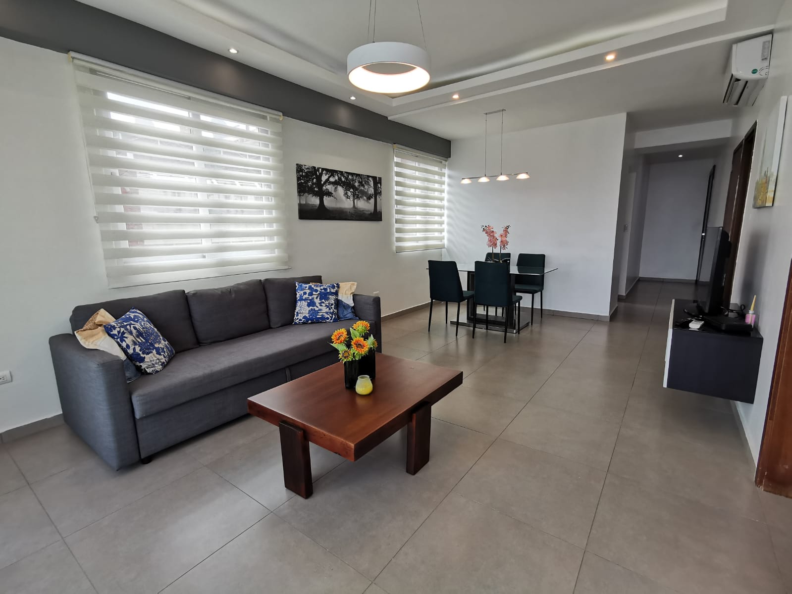 apartamentos - Vendo apartamento Amueblado en serralles 1