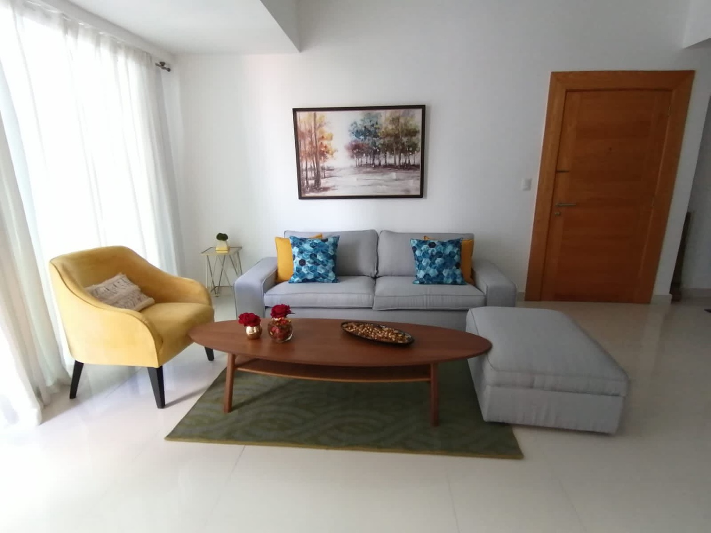 apartamentos - Piantini alquilo amueblado 1
