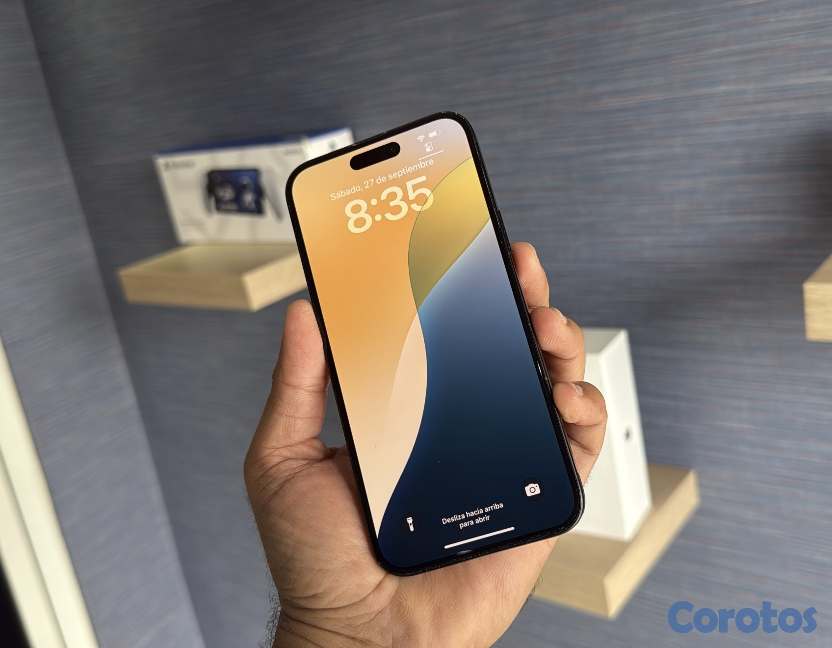 celulares y tabletas - iPhone 15 PLUS 128GB Negro, Desbl RD$ 38,500 NEG 2