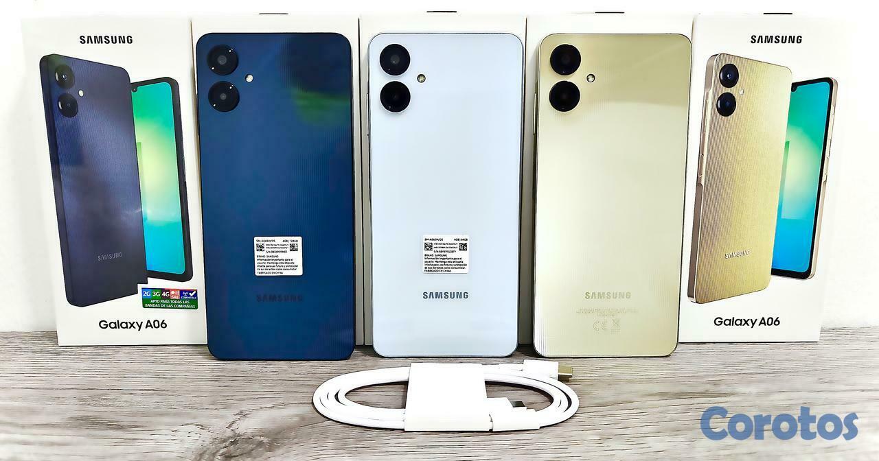 celulares y tabletas - SAMSUNG GALAXY A06 DE 128GB NUEVO DE CAJA