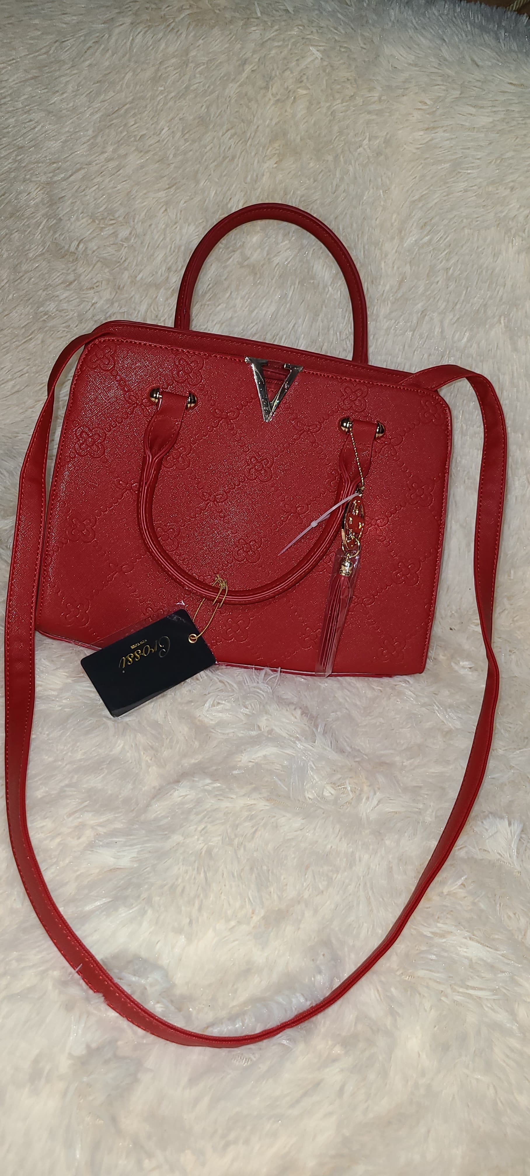 carteras y maletas - cartera roja  0