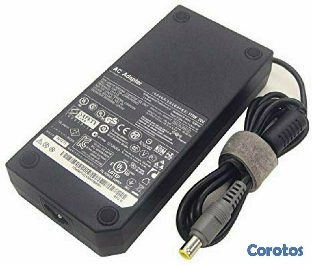 computadoras y laptops - CARGADOR FUENTE PARA LAPTOP LENOVO 90W AC, 20V, 3.25A, PUNTA REDONDA  2