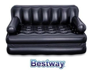 muebles y colchones - Sofá Cama Grande Inflable Bestway 5 EN 1