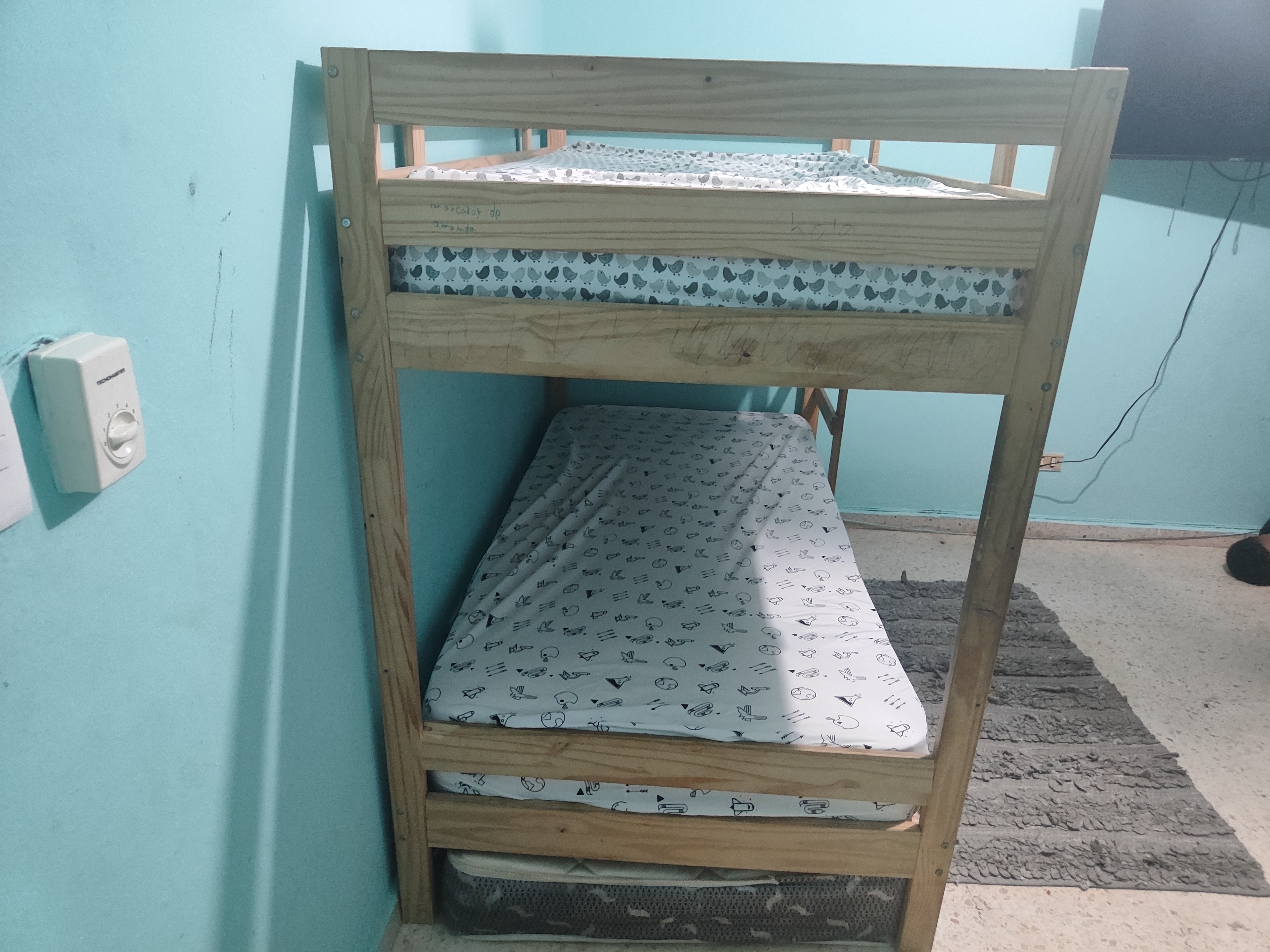 muebles y colchones - Camarote dos plantas con escalera 4