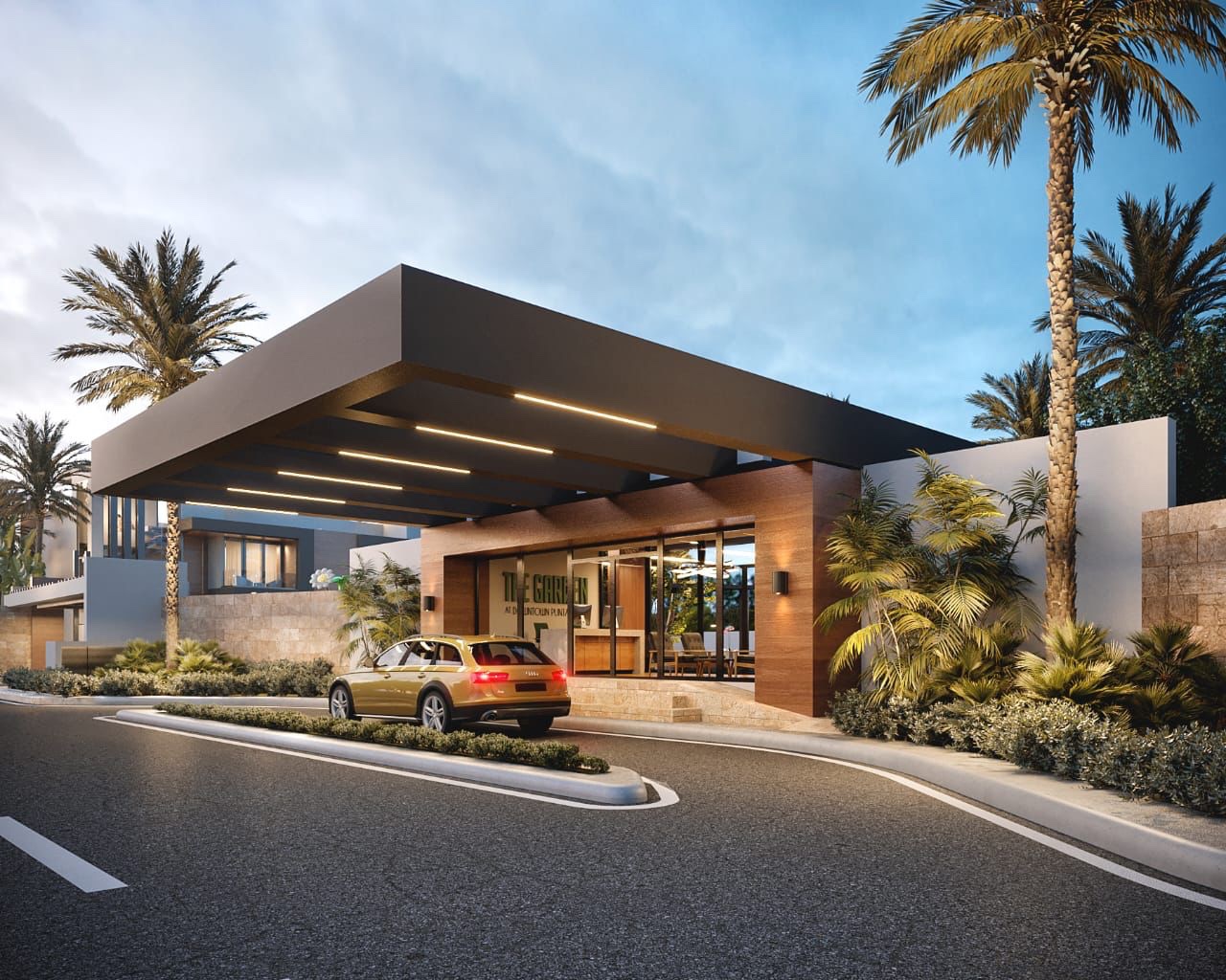 casas vacacionales y villas - Venta de villas de lujo con piscina  en Downtown punta cana zona turística  8