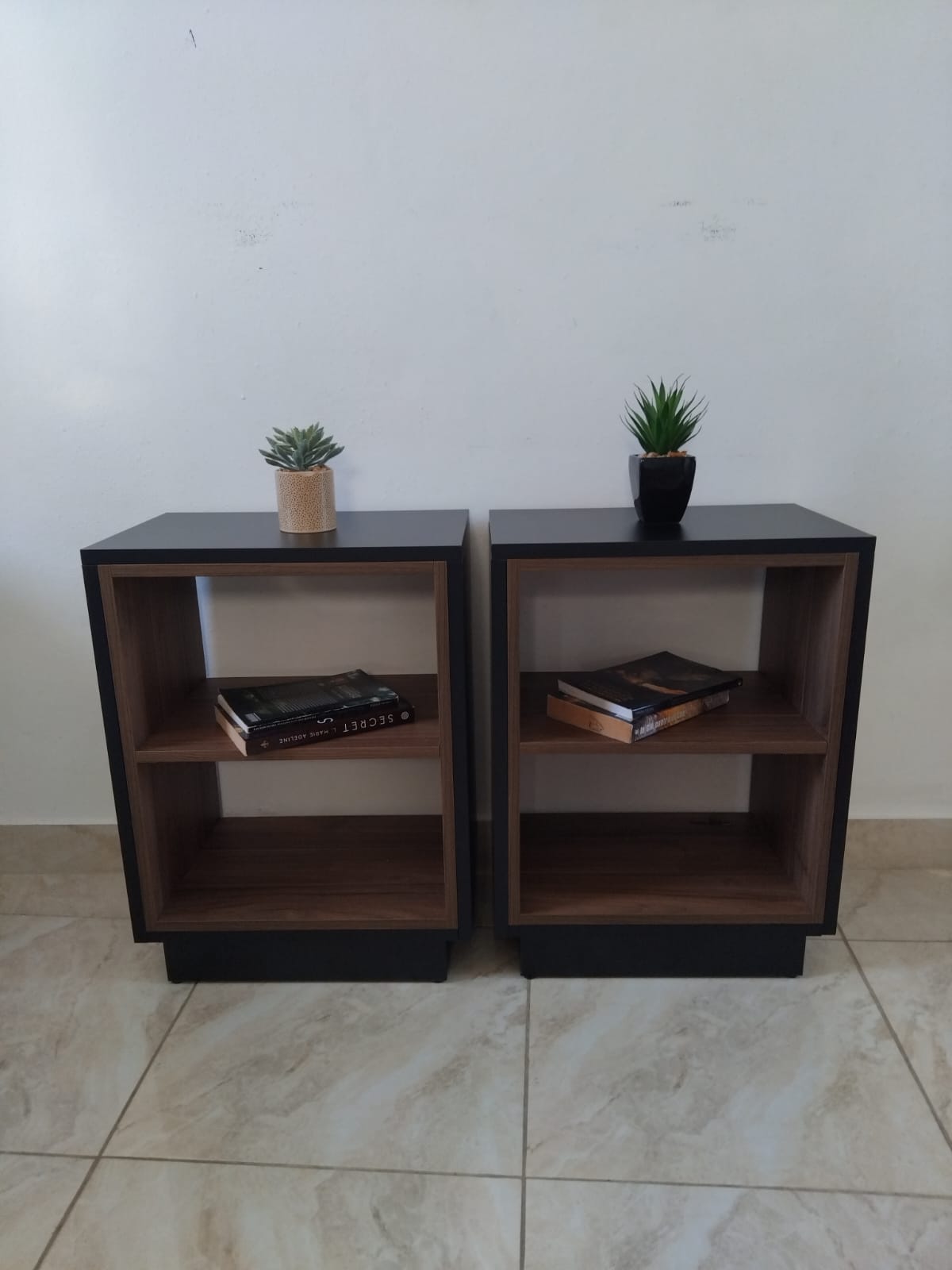 muebles y colchones - Mesitas Modernas de Melamina  3