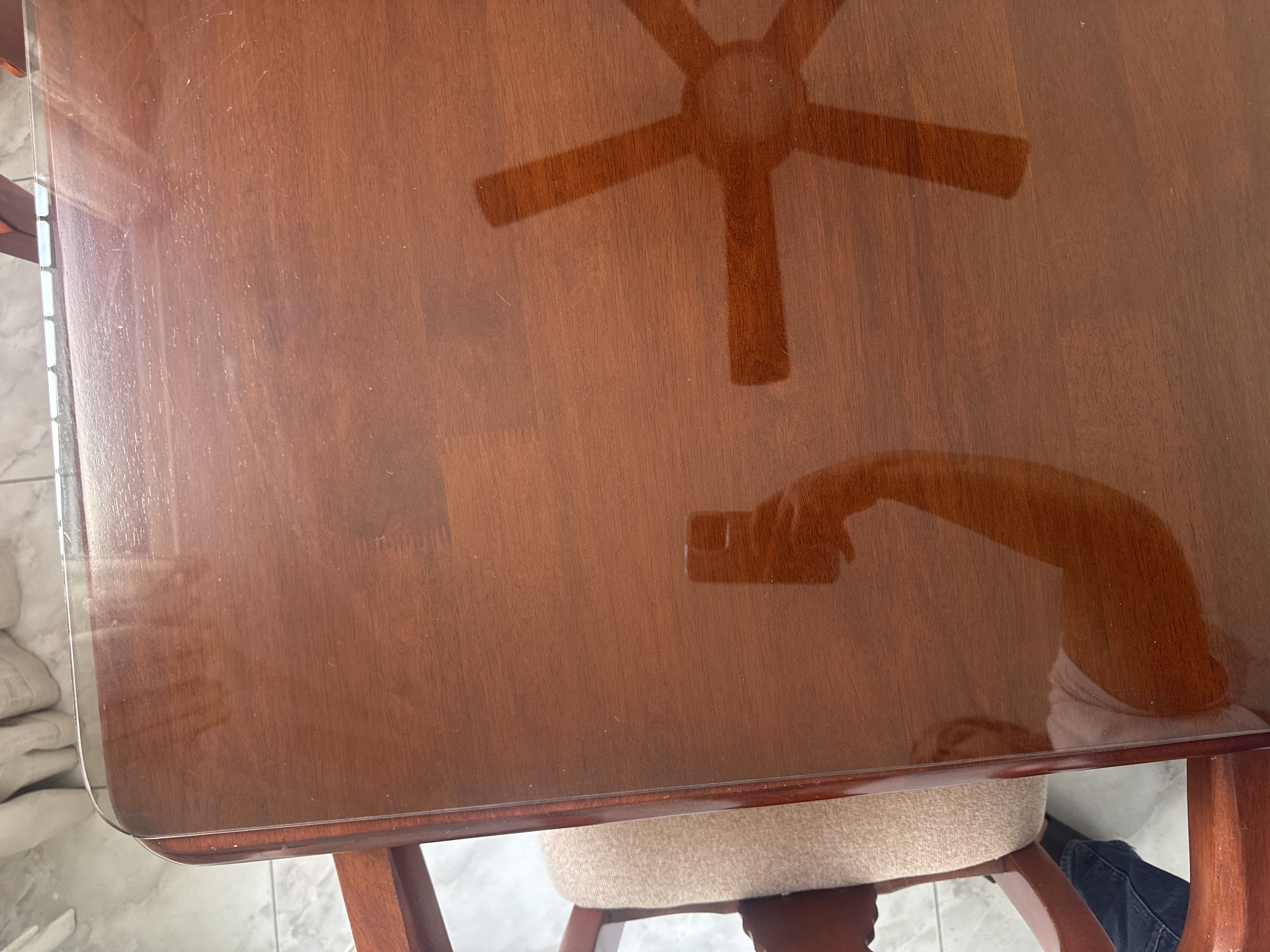 muebles y colchones - comedor de caoba 7