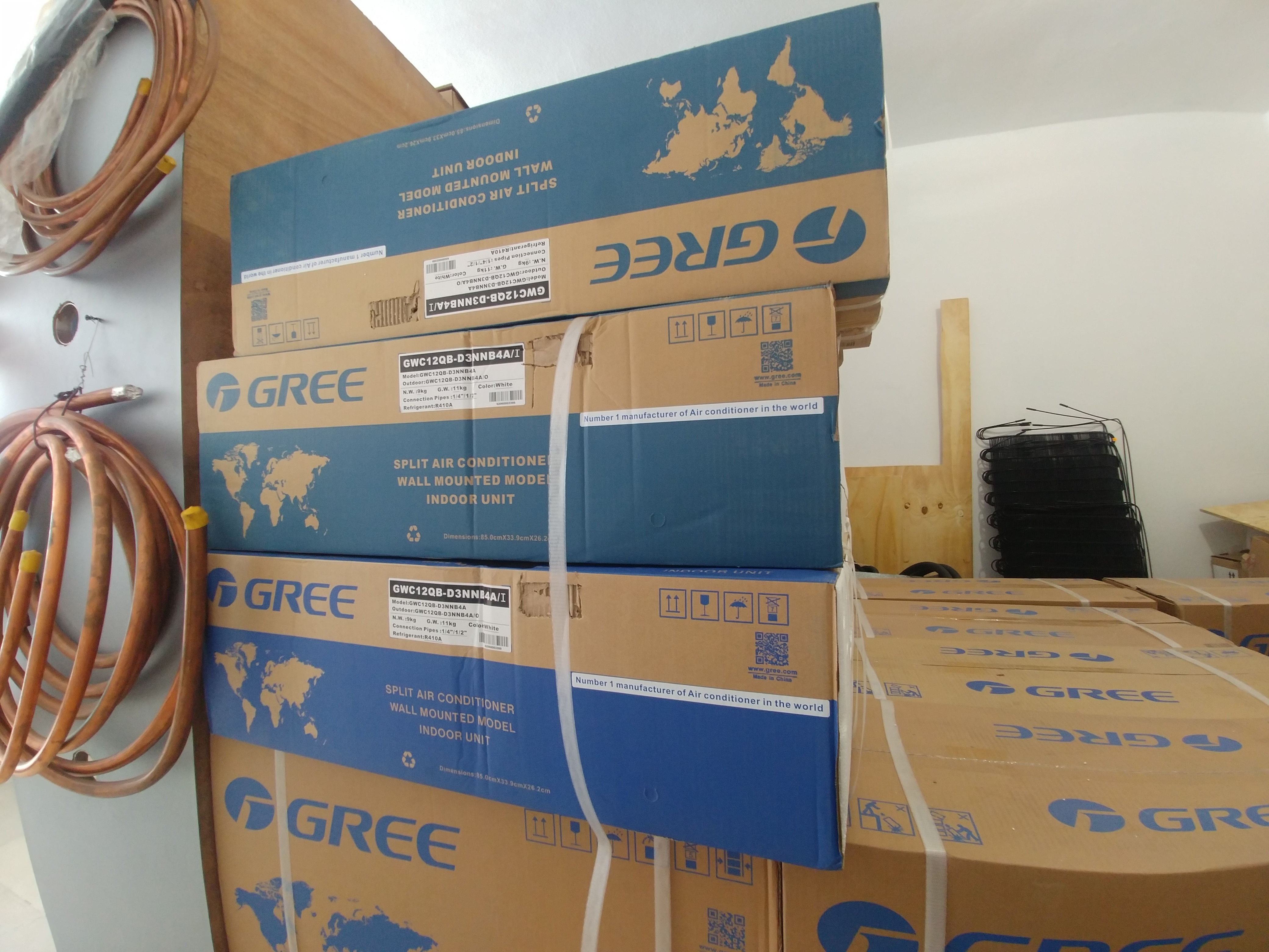 aires acondicionados y abanicos - AIRES INVERTER 12,000BTU NUEVOS EN SU CASA  3