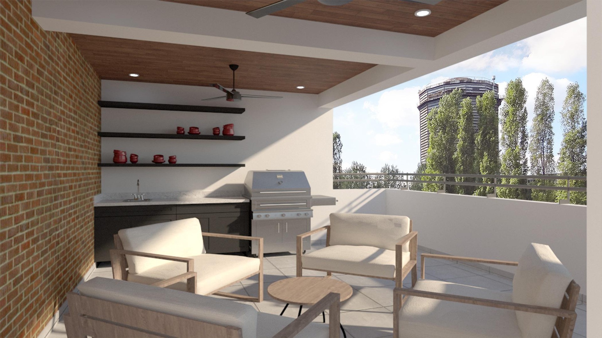 apartamentos - Proyecto con ascensor en la Ave. Independencia de 3 habitaciones 1