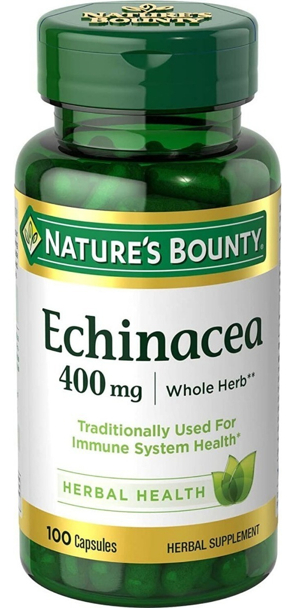 Salud y Equipamiento Médico - 100 Capsulas De Equinacea 0