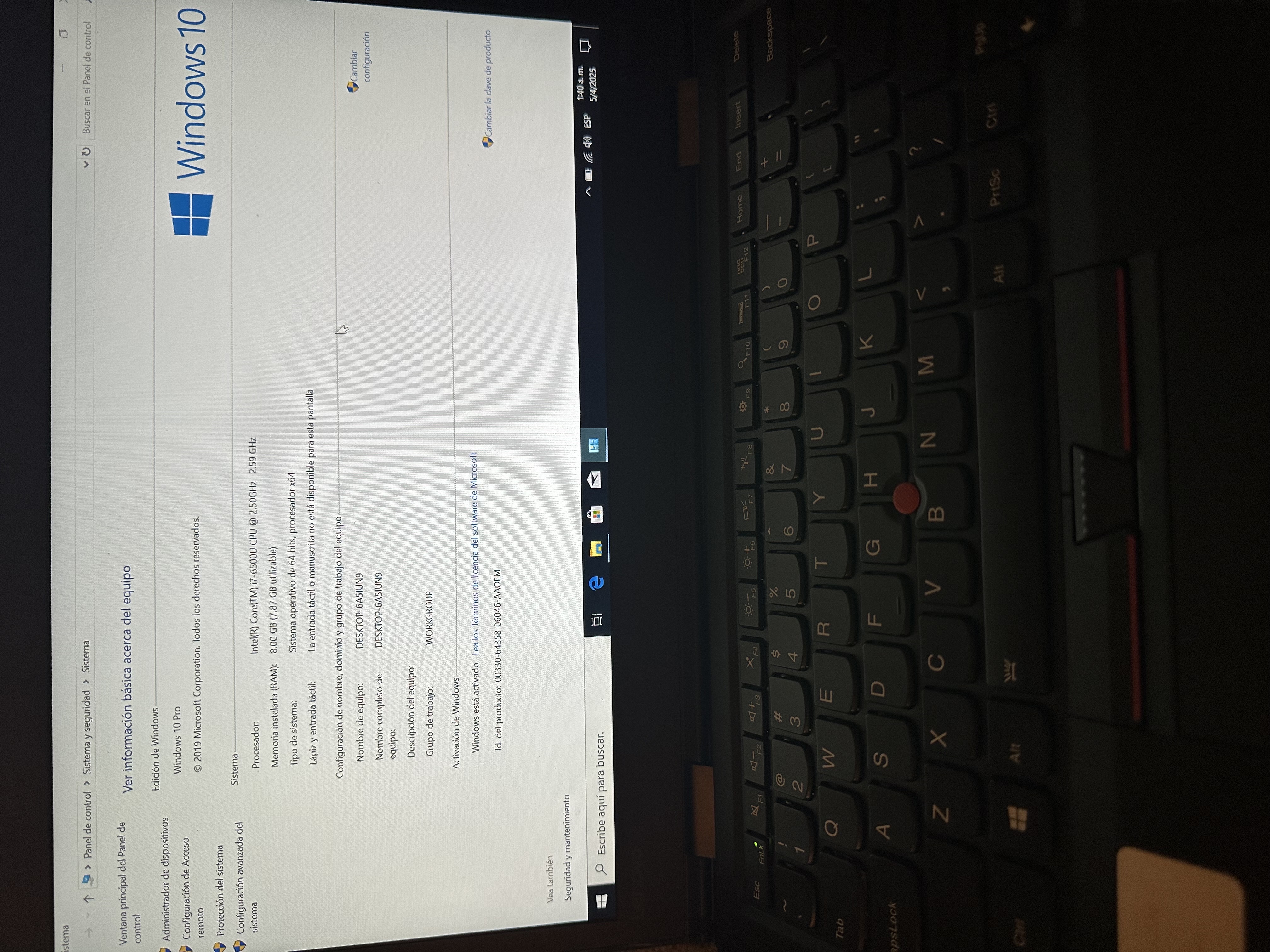 computadoras y laptops - vendo lenovo thinkpad X1 carbón  1
