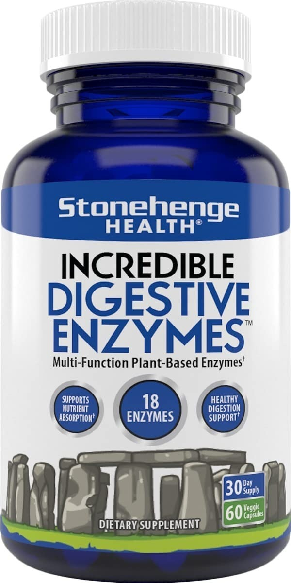 Salud y Equipamiento Médico - Enzimas Digestivas 60cap Stoneh 0