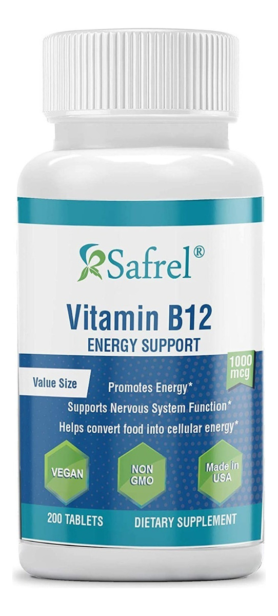 Salud y Equipamiento Médico - Vitamina B12 1000mcg Safrel 0