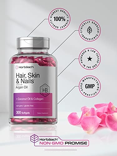 Salud y Equipamiento Médico - Vitaminas Piel, Uñas Y Cabello 300 Cap Horbaach 5