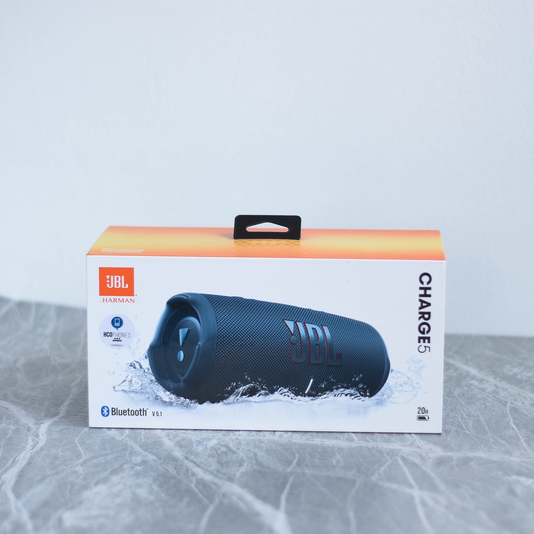 camaras y audio - Bocina inalámbrica JBL CHARGE 5 Blue Nuevo Sellado, Original
