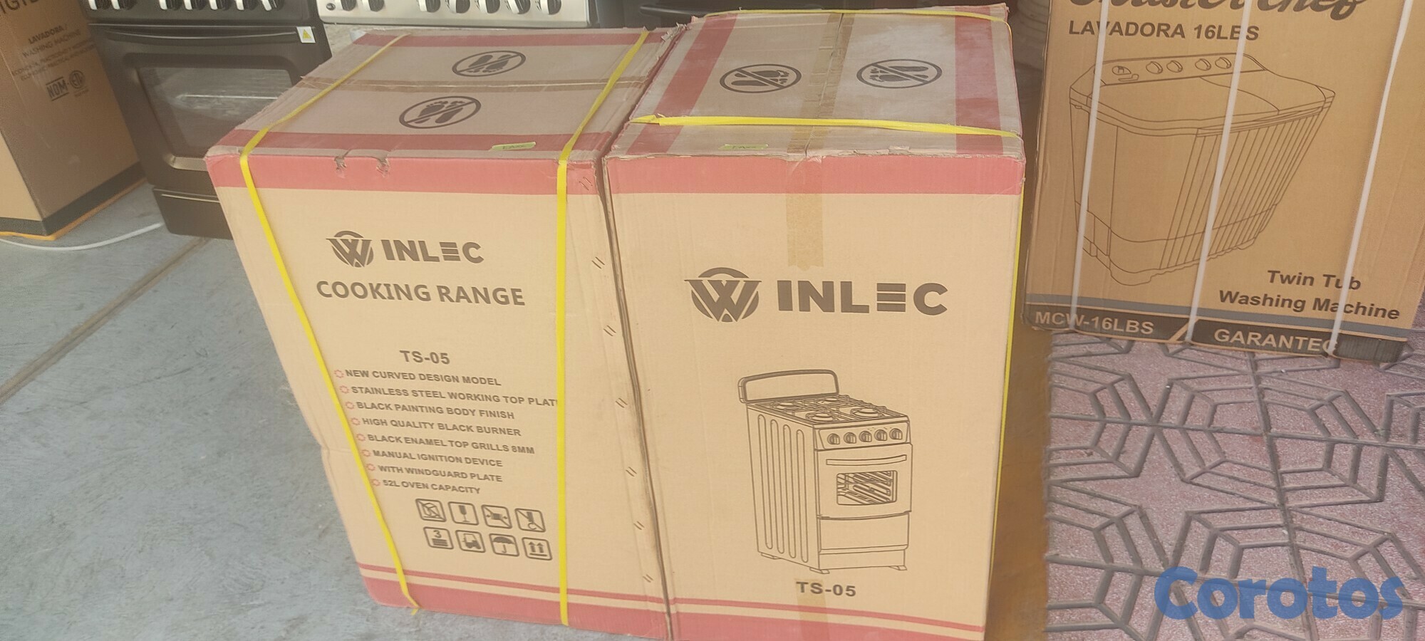 electrodomesticos - Especial estufa inlet de 20 negra nuevas 2