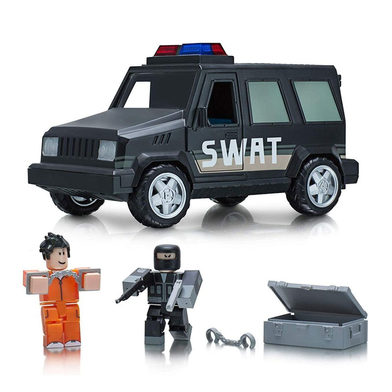 juguetes - Roblox Action Collection - Jailbreak: SWAT Unit Set de Vehiculo Y Figuras