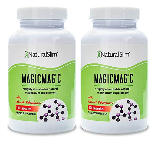 Salud y Equipamiento Médico - ~? Naturalslim Magicmag C Citrato De Magnesio Cápsulas Suple