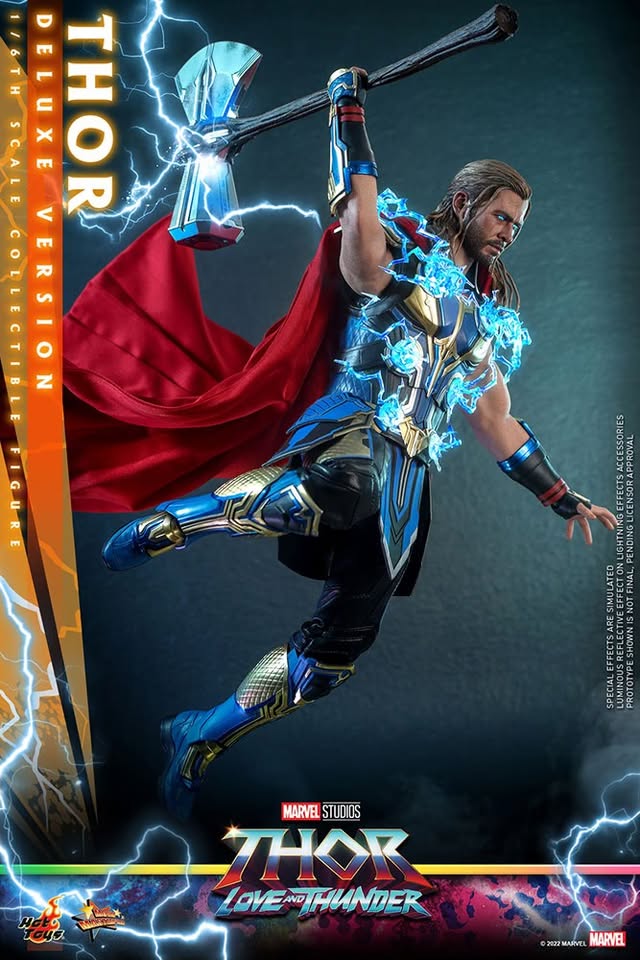 hobby y coleccion - Hot Toys Thor Love and Thunder Deluxe Version 1/6
